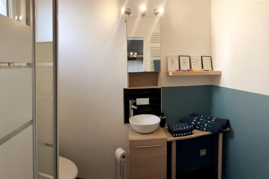 Апартаменты La Petite Boutique Bleue Кайё-сюр-Мер Экстерьер фото